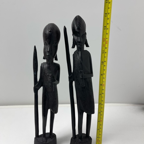 Vintage African warrior sculpture - Picture 5 of 5